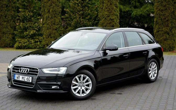 Audi A4 cena 49900 przebieg: 273512, rok produkcji 2014 z Dąbrowa Górnicza małe 407